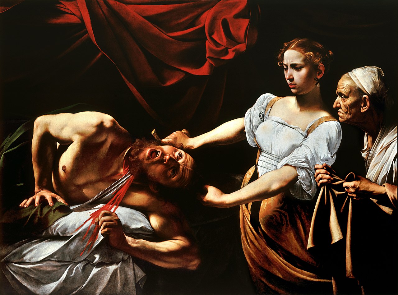 Judith Beheading Holofernes, painting by Caravaggio